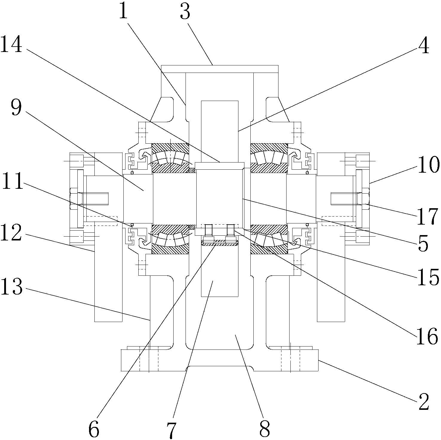 cn207971061u_座式自同步稀油激振器失效