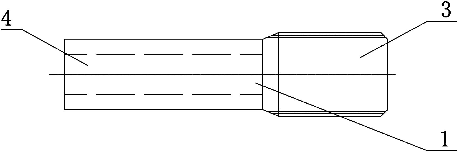 cn208155588u_扭转疲劳试验机扭转芯轴连接装置有效