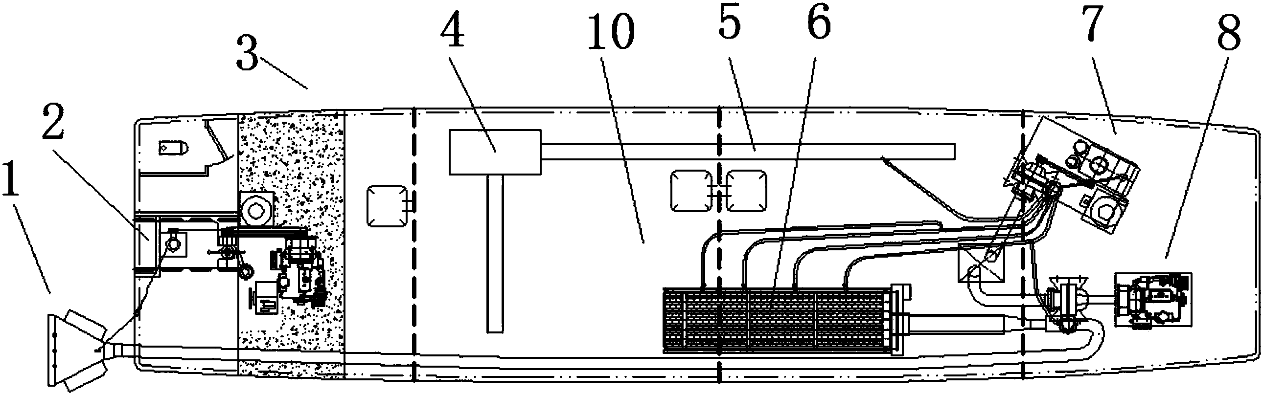 cn208191931u_一种贝类采集船有效