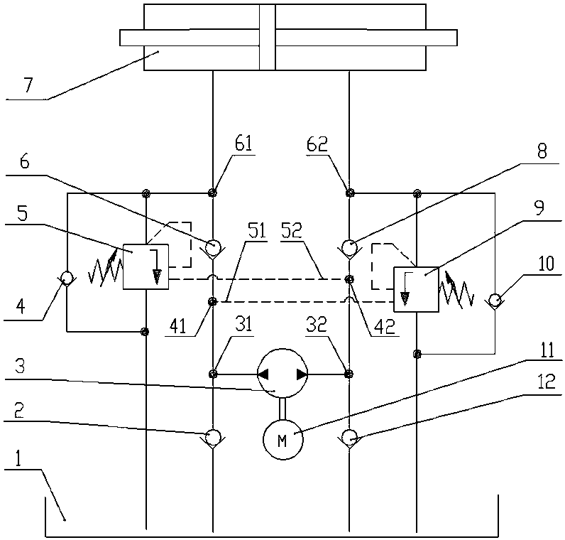 cn208216827u_一种全液压叉车独立转向系统有效