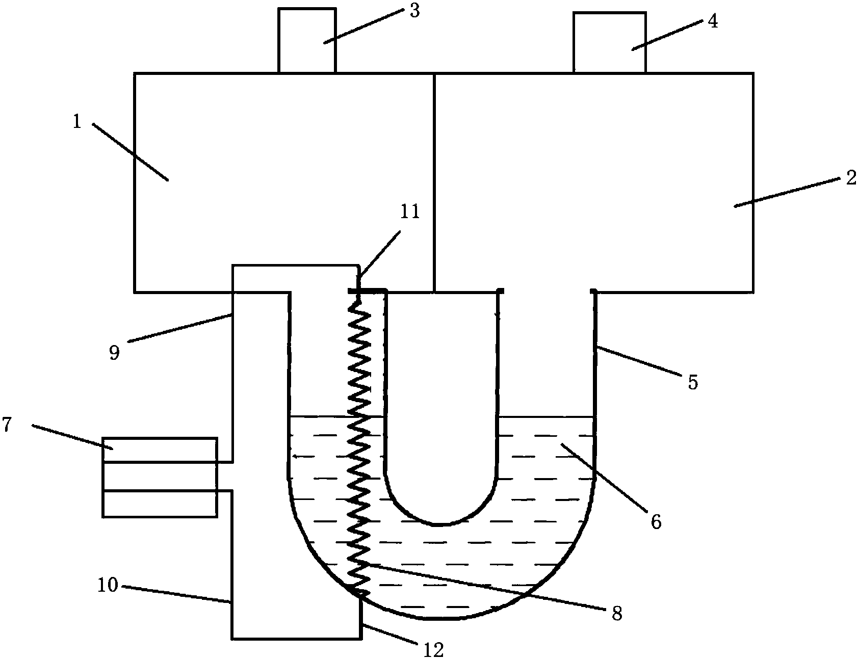 cn208297029u_一种压差传感器有效