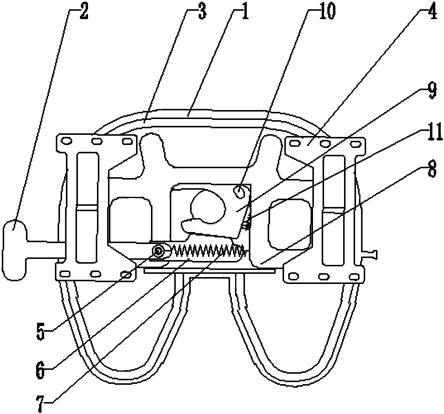 cn208325430u_一种挂车牵引座有效