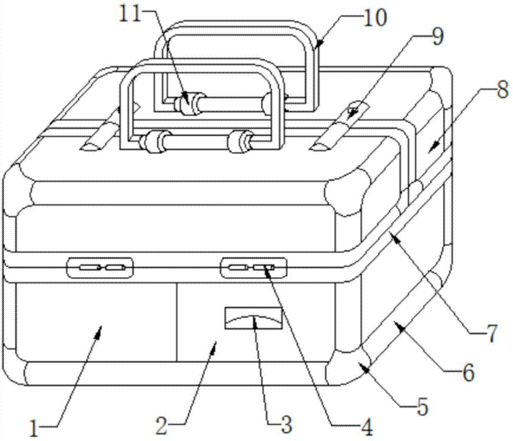 cn208388867u_一种医疗用品急救箱有效