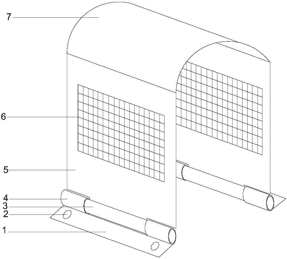 cn208418133u_一种泵用联轴器护罩有效