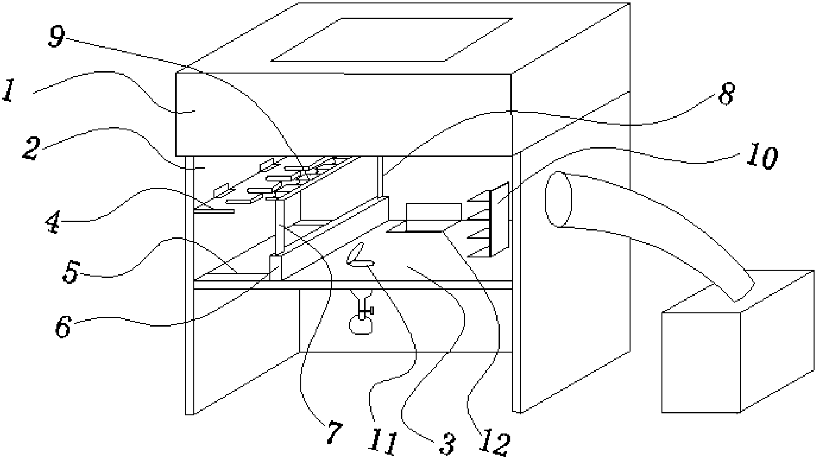 一种适用无菌操作的超净工作台