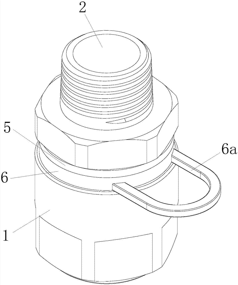 cn208457411u_一种自锁快速接头有效