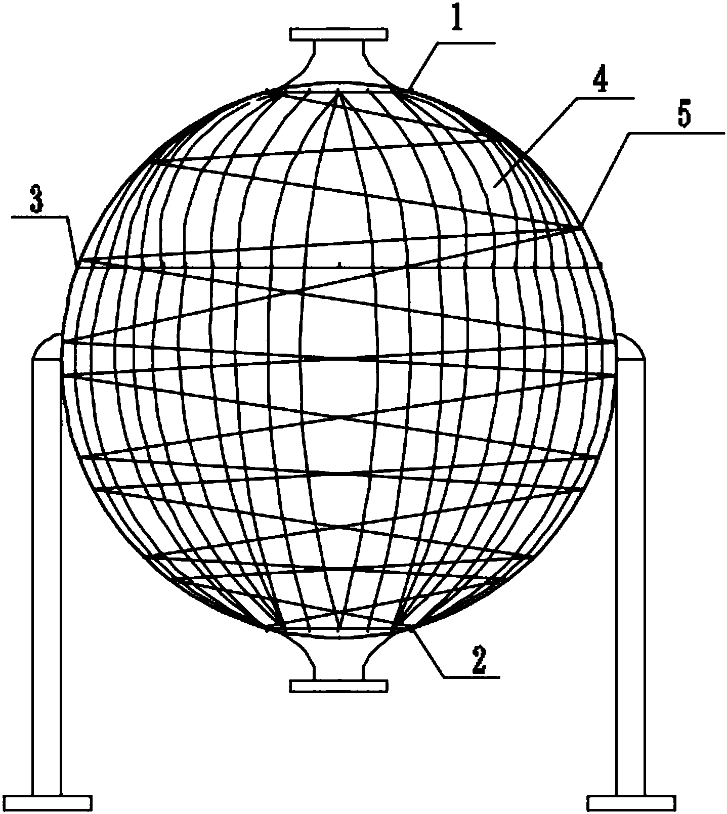 cn208499332u_一种球形储罐整体热处理保温结构有效