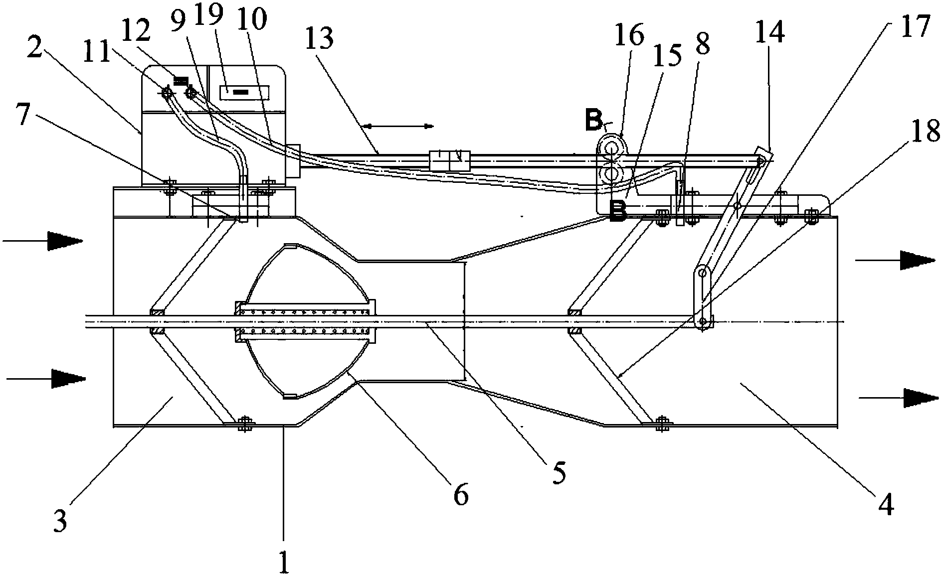 cn208535175u_一种新型数字化实验室用定风量控制文丘里阀门有效