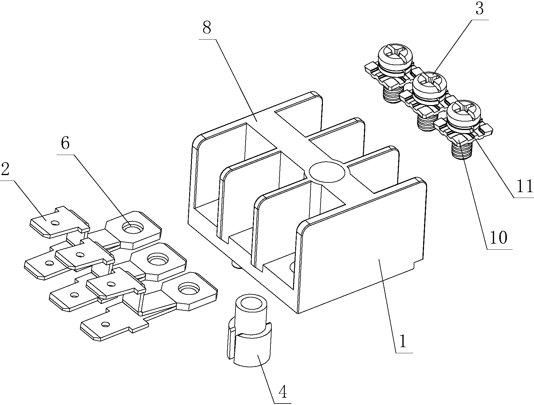 cn208548477u_一种接线端子结构有效