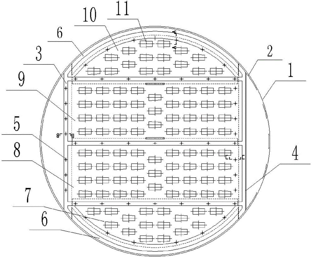 cn209093385u_一种高效的导向梯型浮阀塔盘有效