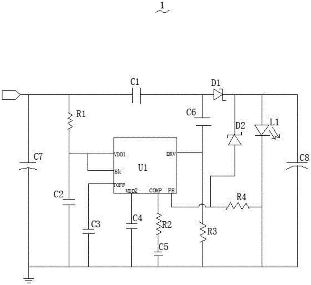 cn209375993u_一种大功率led洗墙灯控制电路有效