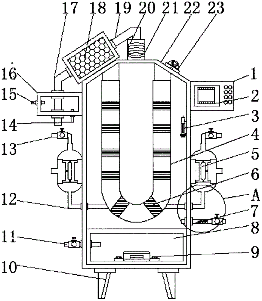 cn209399567u_一种加热均匀的管式加热炉有效