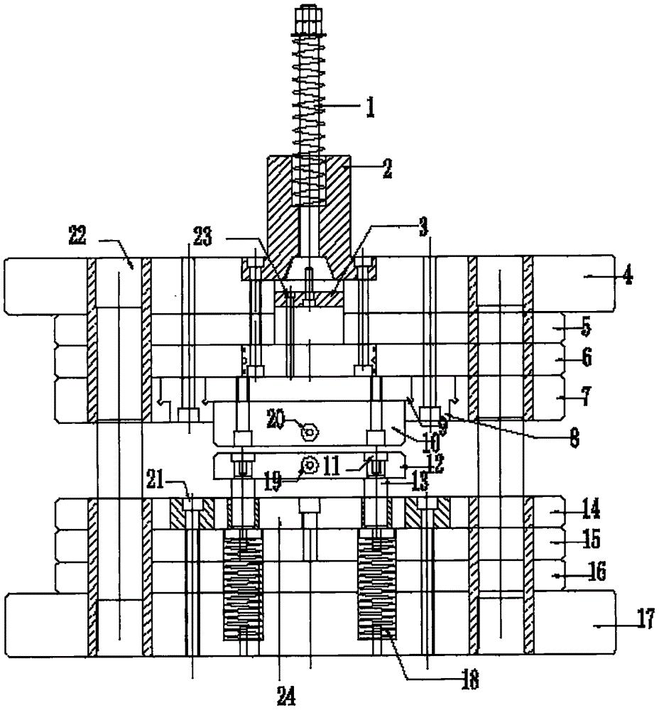 cn209531880u_一种冲压不锈钢的模具结构有效