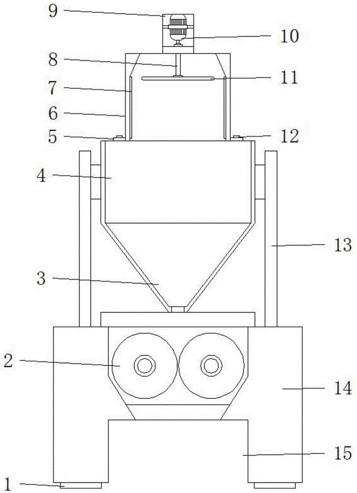 cn209755553u_一种水泥生产用辊压机有效