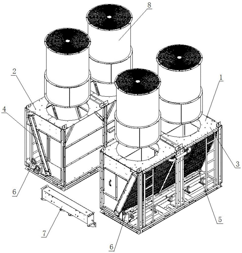 cn209838515u_v型结构散热器有效