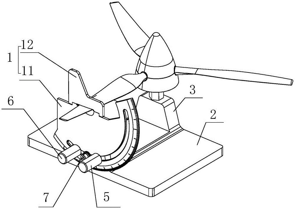 cn210027972u_一种分体螺旋桨桨叶角度调整装置有效
