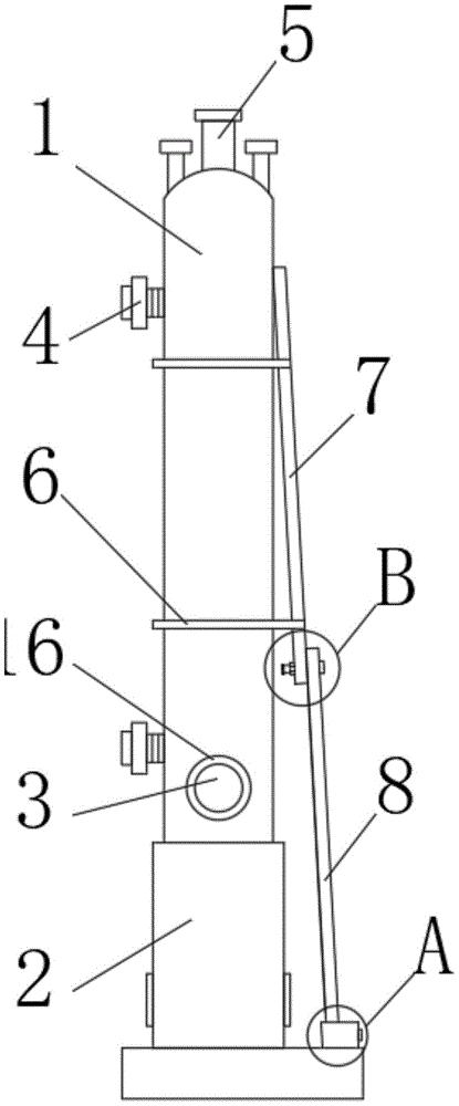 cn210473096u_一种精馏塔高效热量利用装置有效