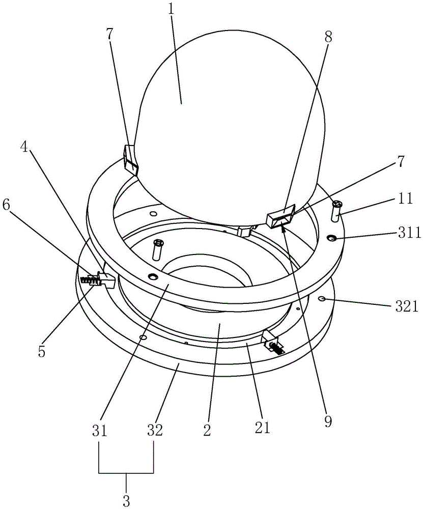 cn210576451u_一种天线罩的安装结构有效