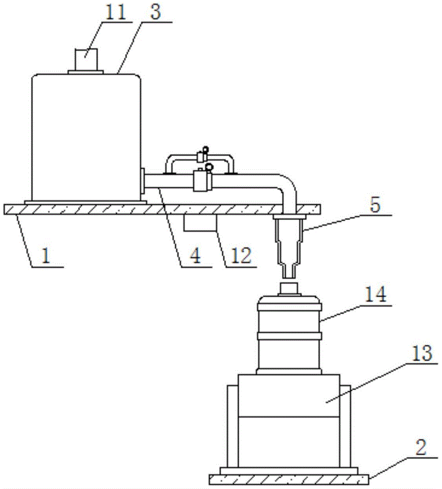 一种可定量灌装的灌装机专用灌装头