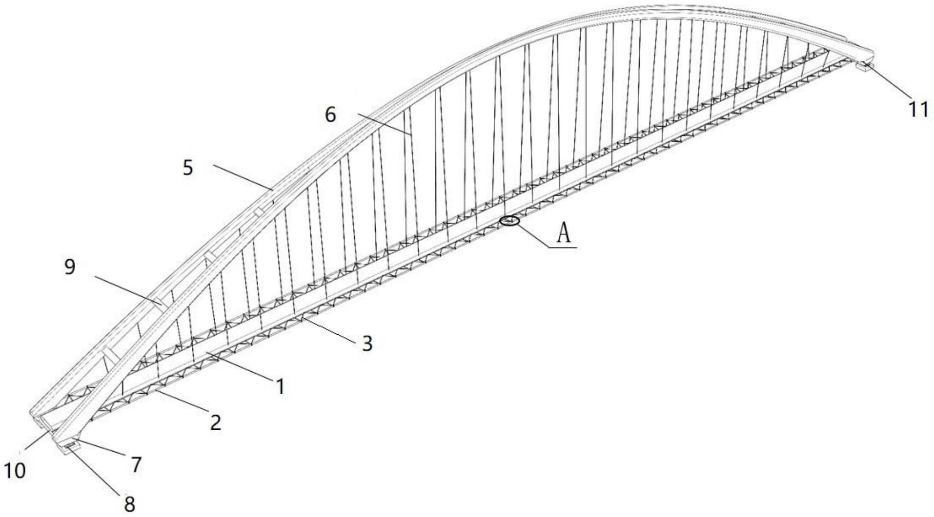 增加主梁横向刚度的下承式系杆拱桥
