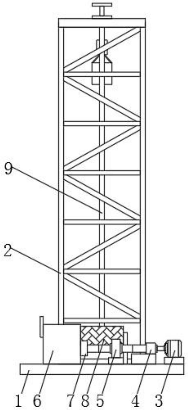 井字架起重设备三维虚拟模型