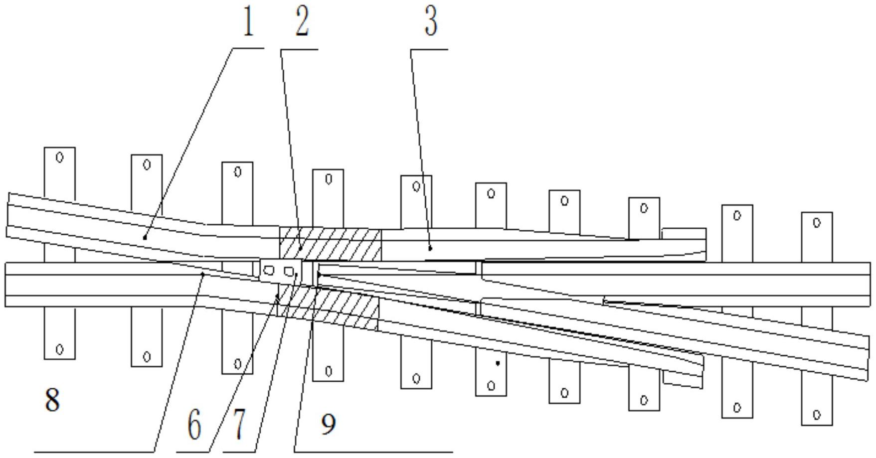 cn211689681u_一种焊接式翼轨加强型组合辙叉加强保护结构