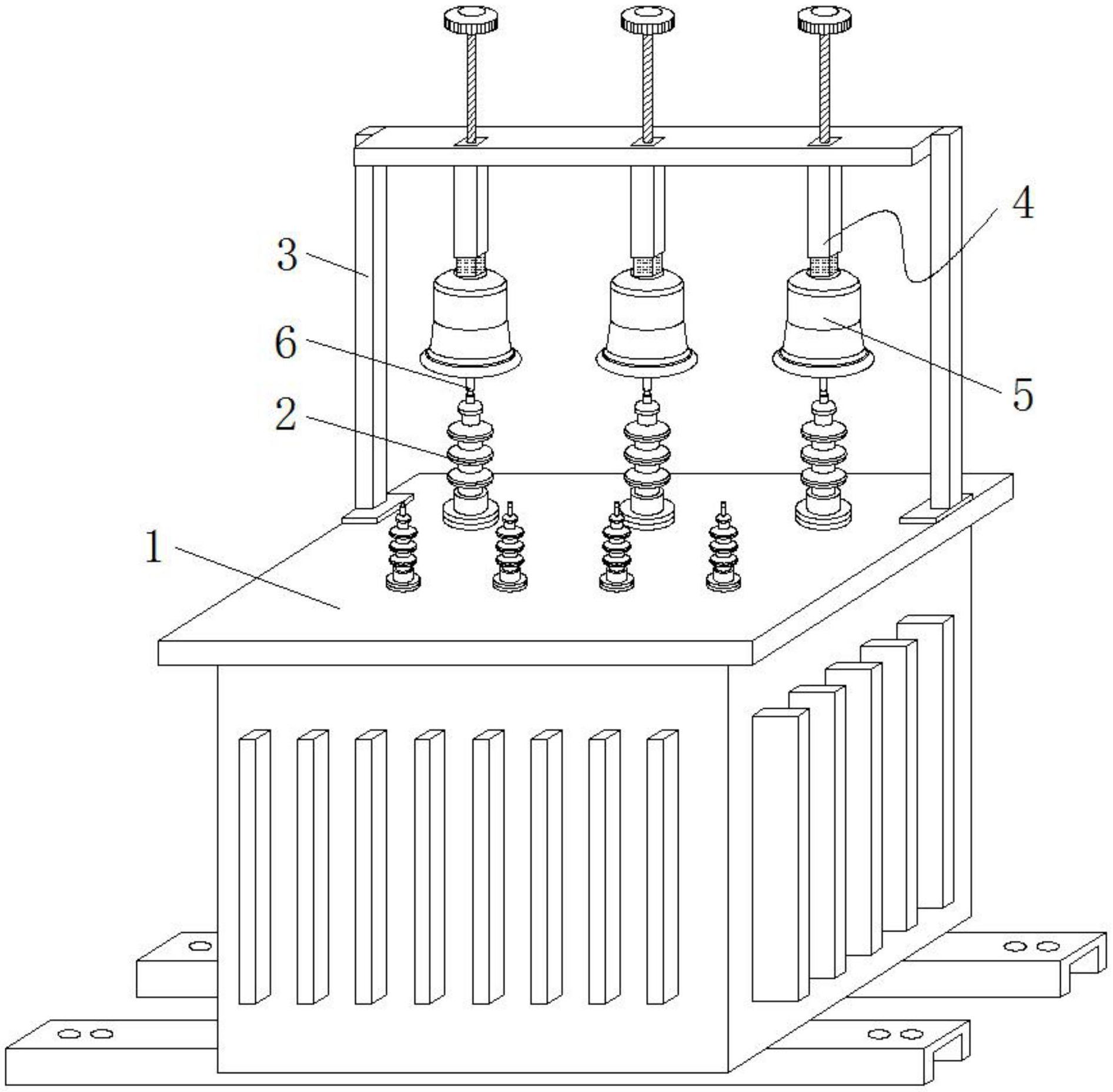 一种油浸式变压器高压引线结构