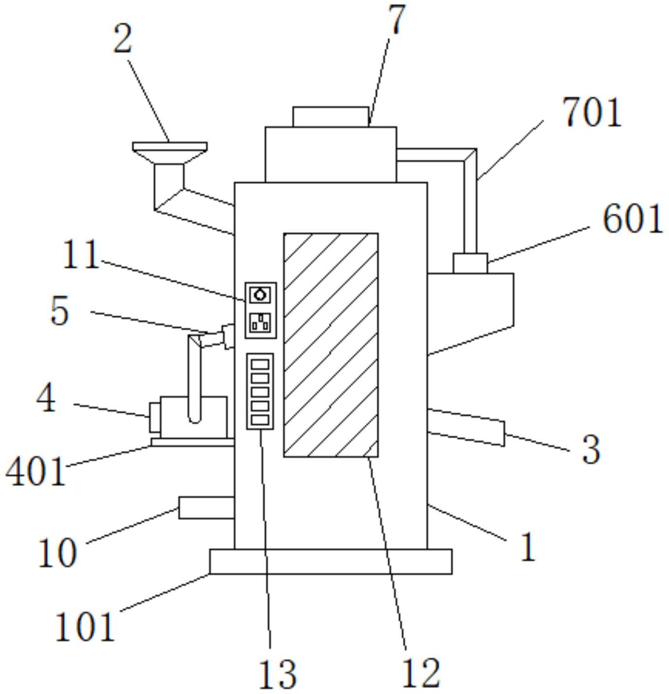 cn211993922u_一种用于塑料生产的除杂装置有效