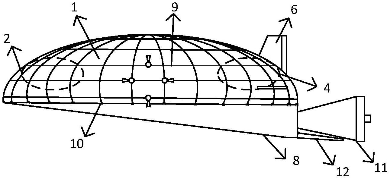 cn212125492u_长航时可再入返回的临近空间浮空器有效