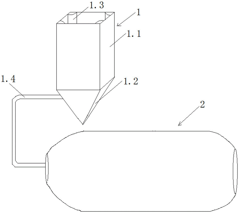 cn212133294u_烧结机的混合料仓和混料滚筒有效