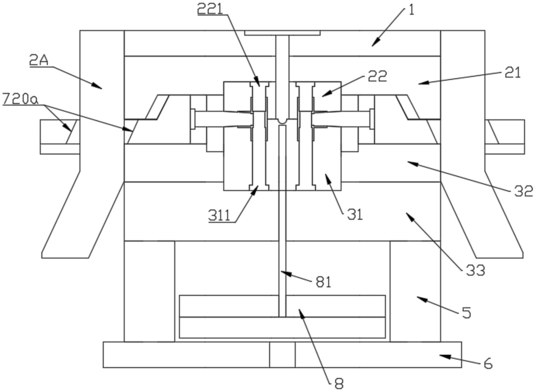 cn212171187u_一种塑料管件的模具脱模结构有效