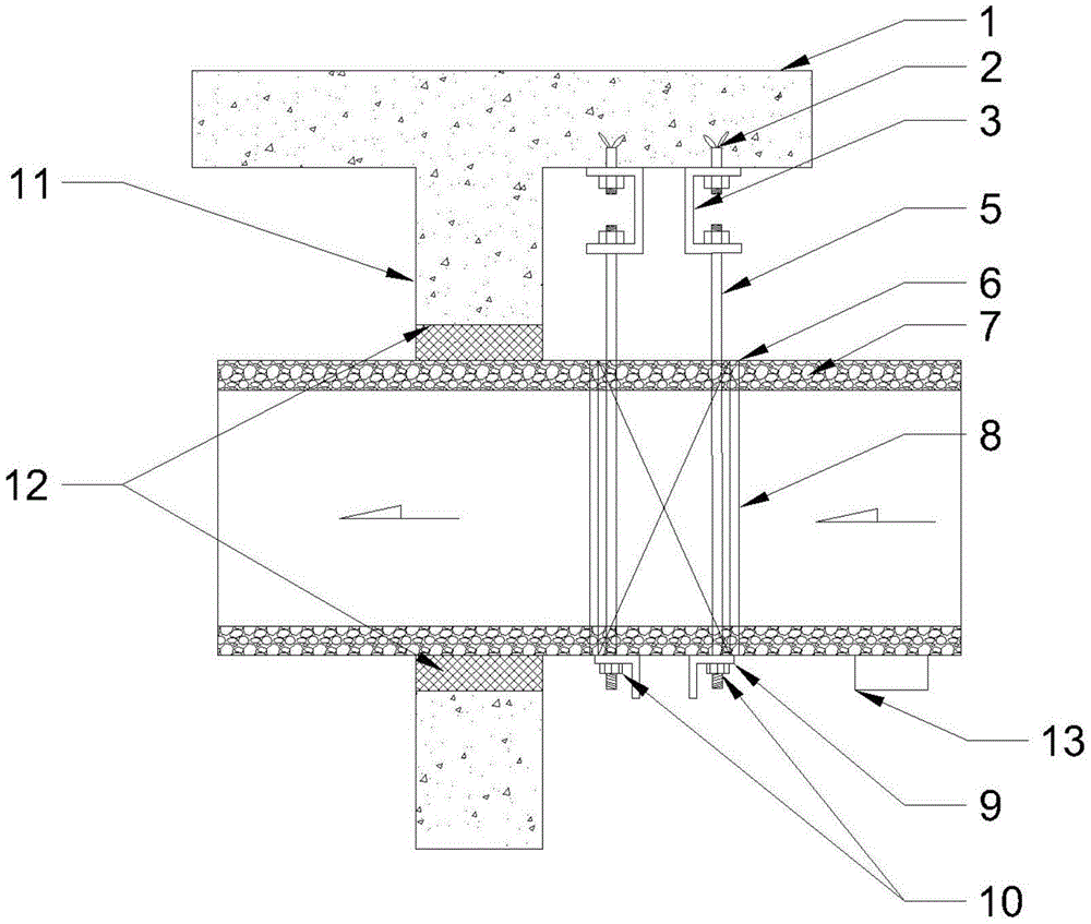 cn212251331u_一种穿墙风管防火阀有效