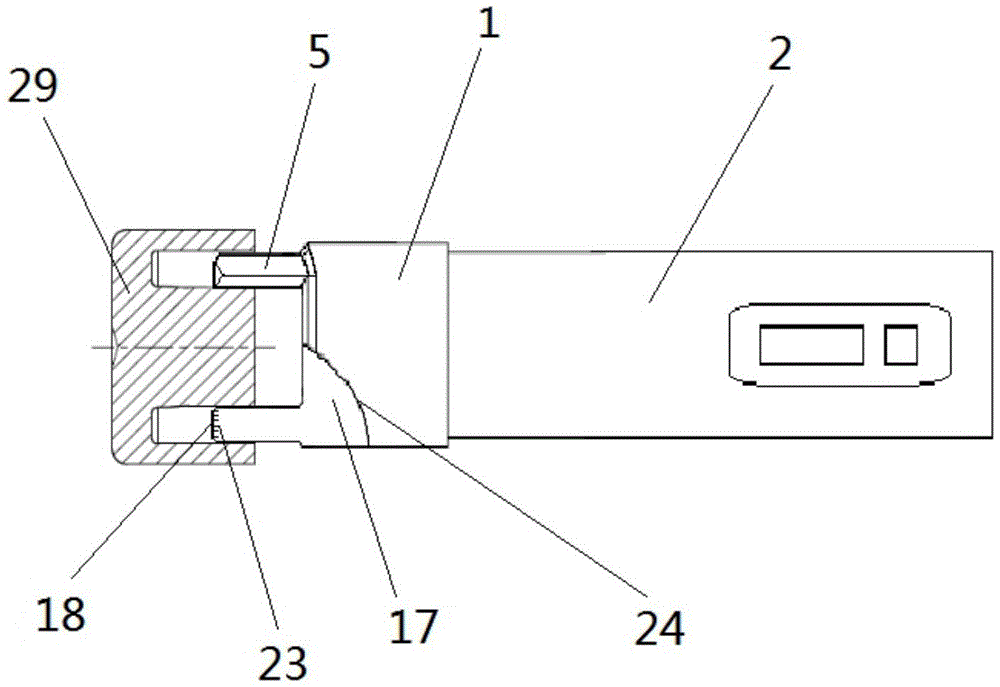 一种带有导向机构的端面插槽刀专利_专利申请于undefined_专利查询