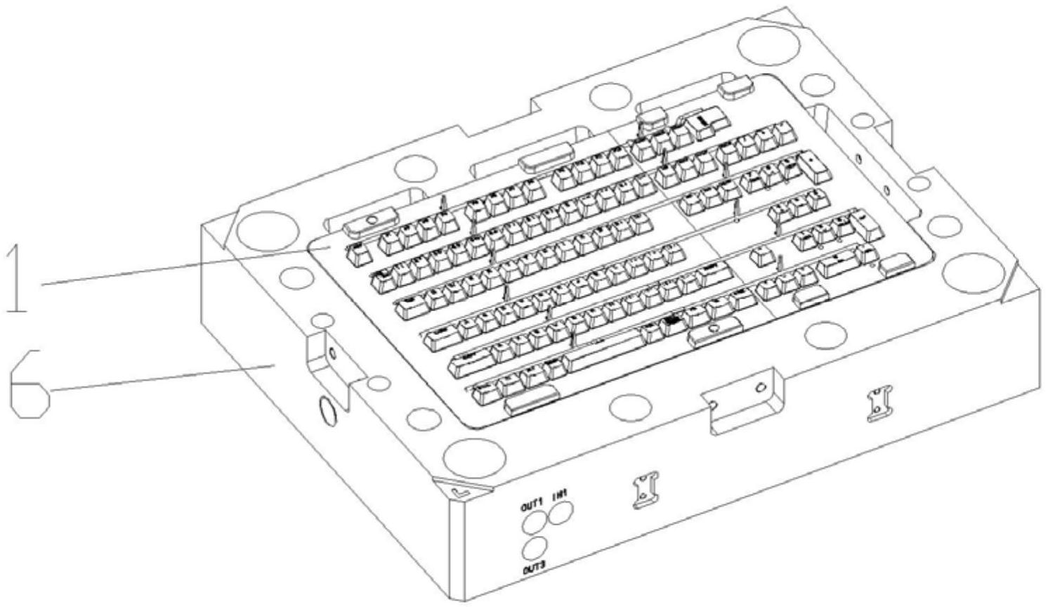 cn212266524u_一种双层键帽注塑模具有效