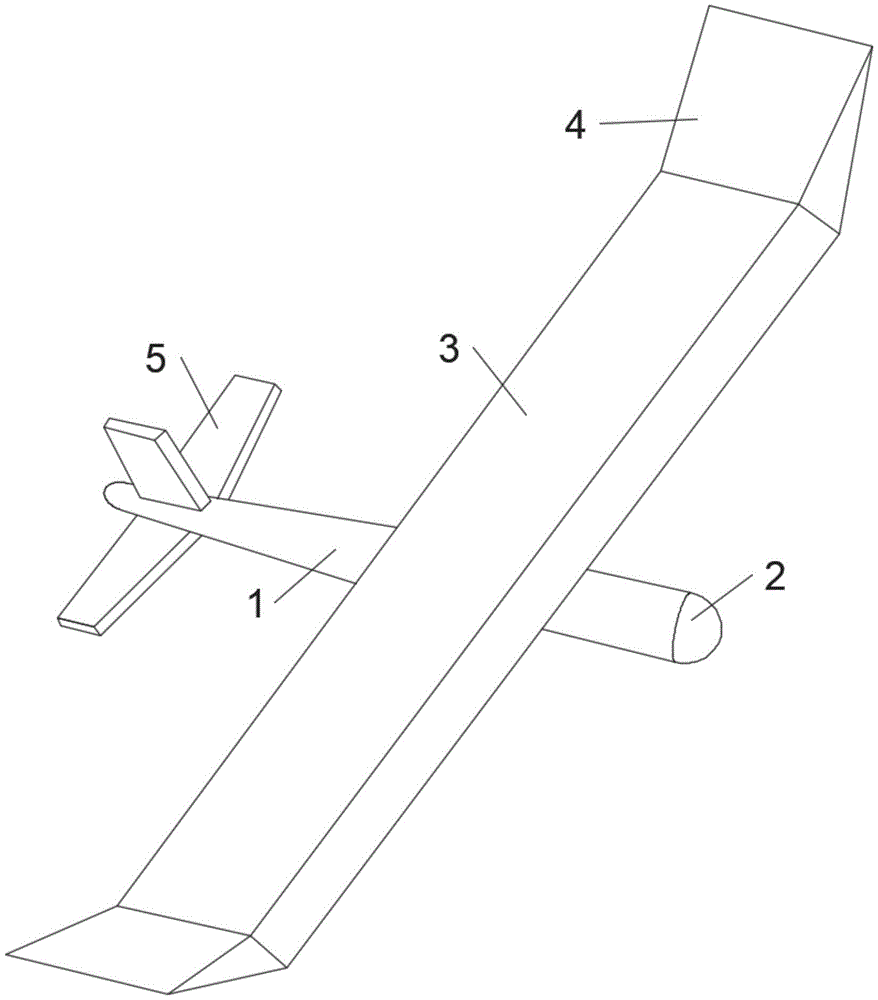 cn212267847u_一种无动力的滑翔机有效