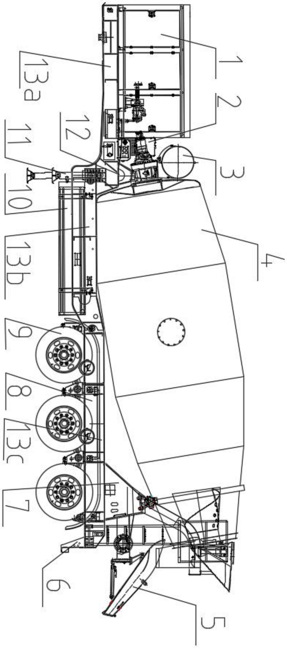 cn212554451u_一种混凝土半挂搅拌车有效