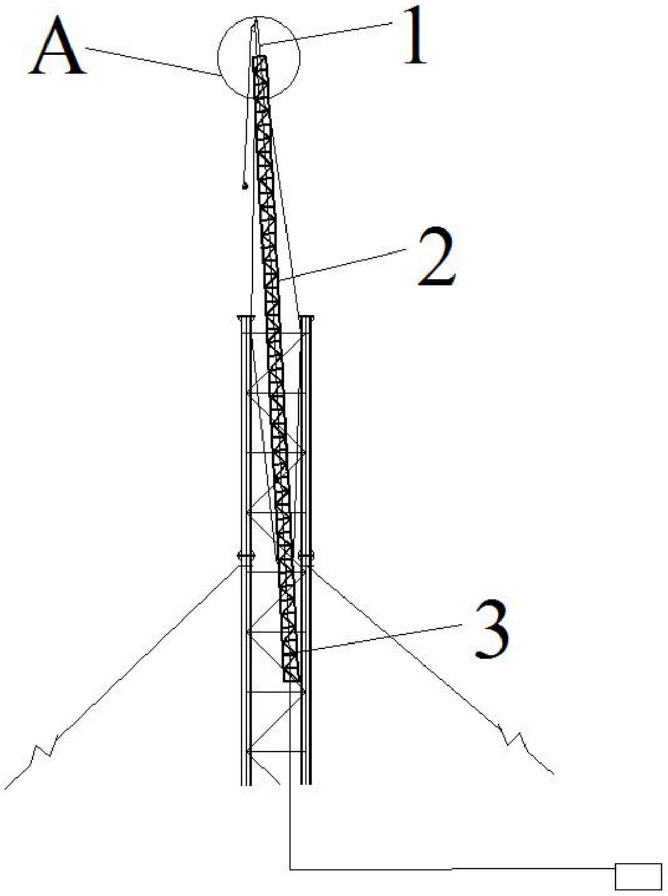 cn212559217u_一种专用重型紧凑型高耸塔桅结构吊装用扒杆有效