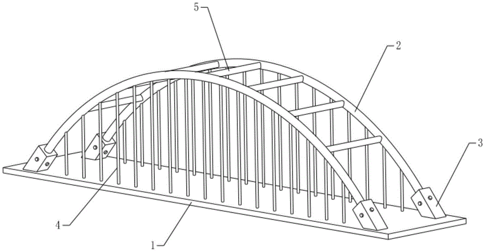 拱桥结构单元及拱桥结构
