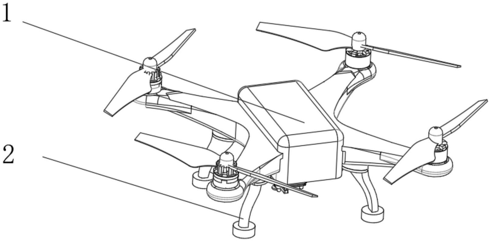 一种航拍无人机摄像头安装支架装置