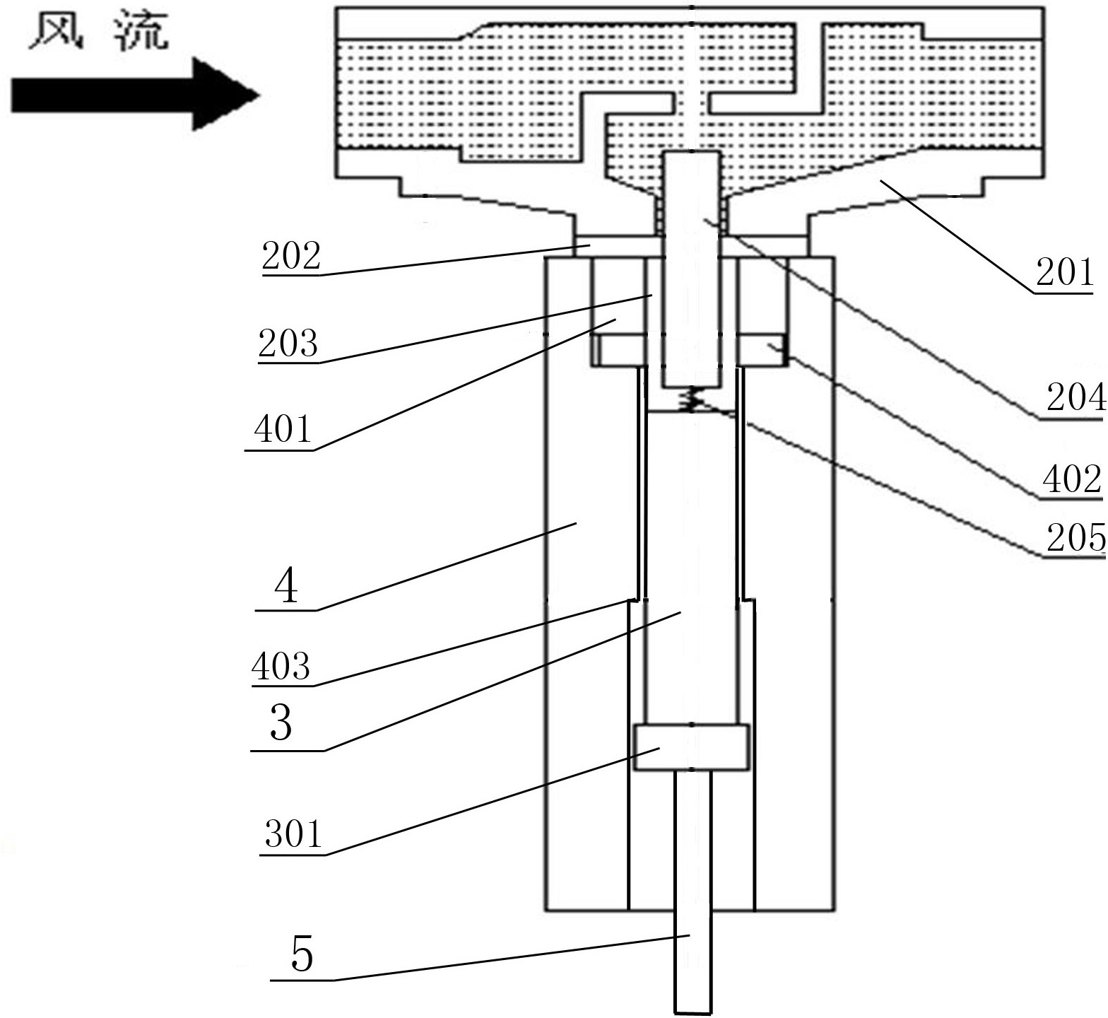 一种煤矿井下风泵磁感式自动排水装置