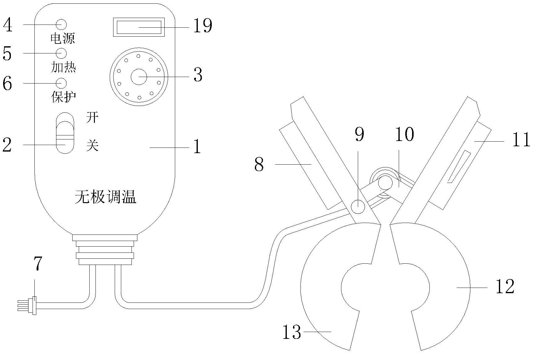 一种输液管加热器