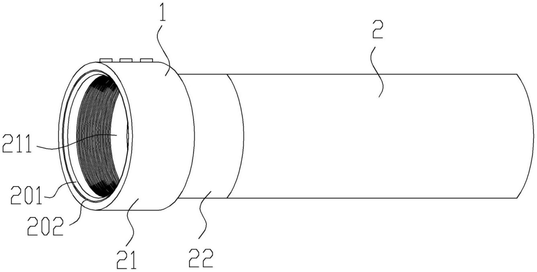 cn213117975u_hdpe承插电热熔实壁管