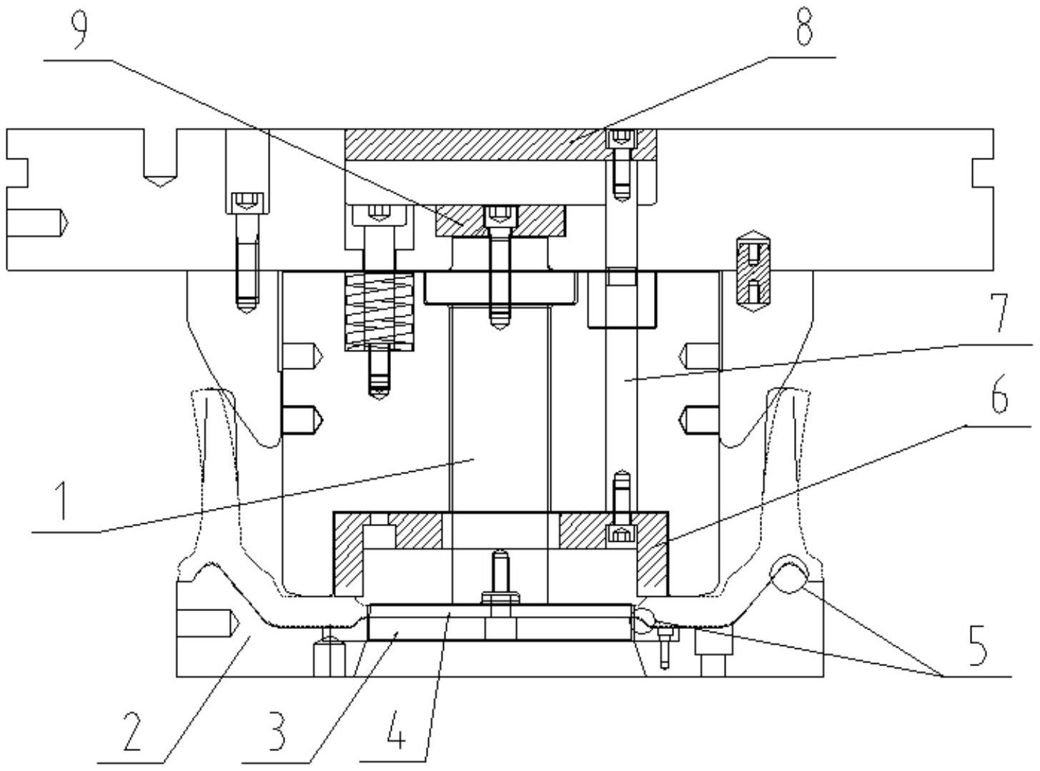 cn213195235u_一种精确定位的切边双导向模具结构