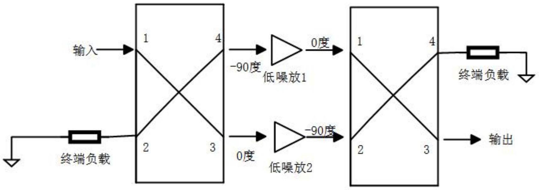 双平衡式c波段超低噪声放大器