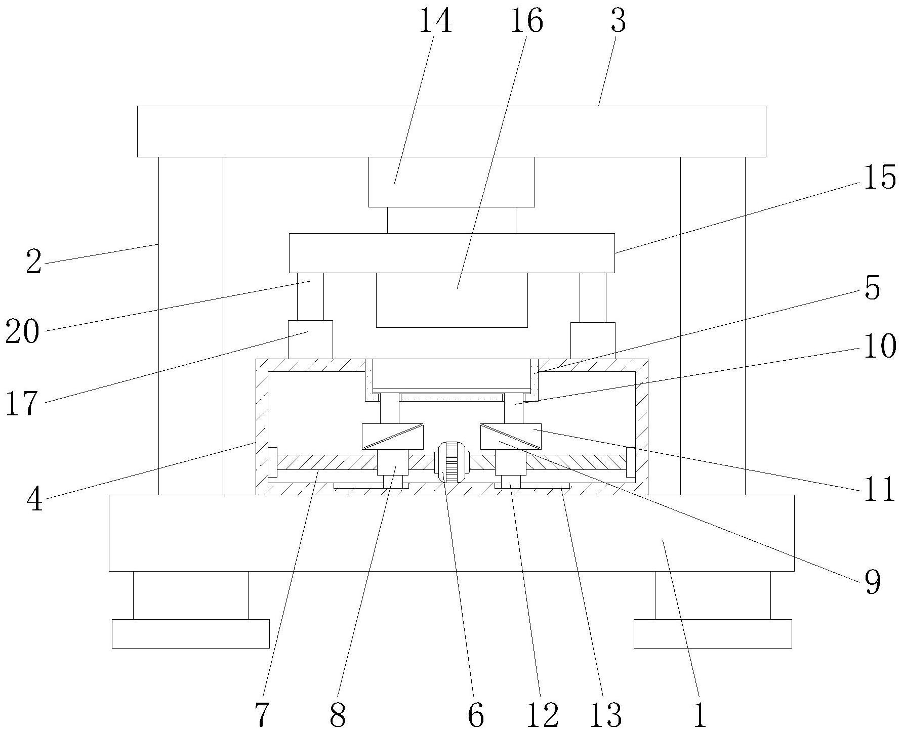 cn213436824u_一种汽车前轮罩板生产用冲压模具有效