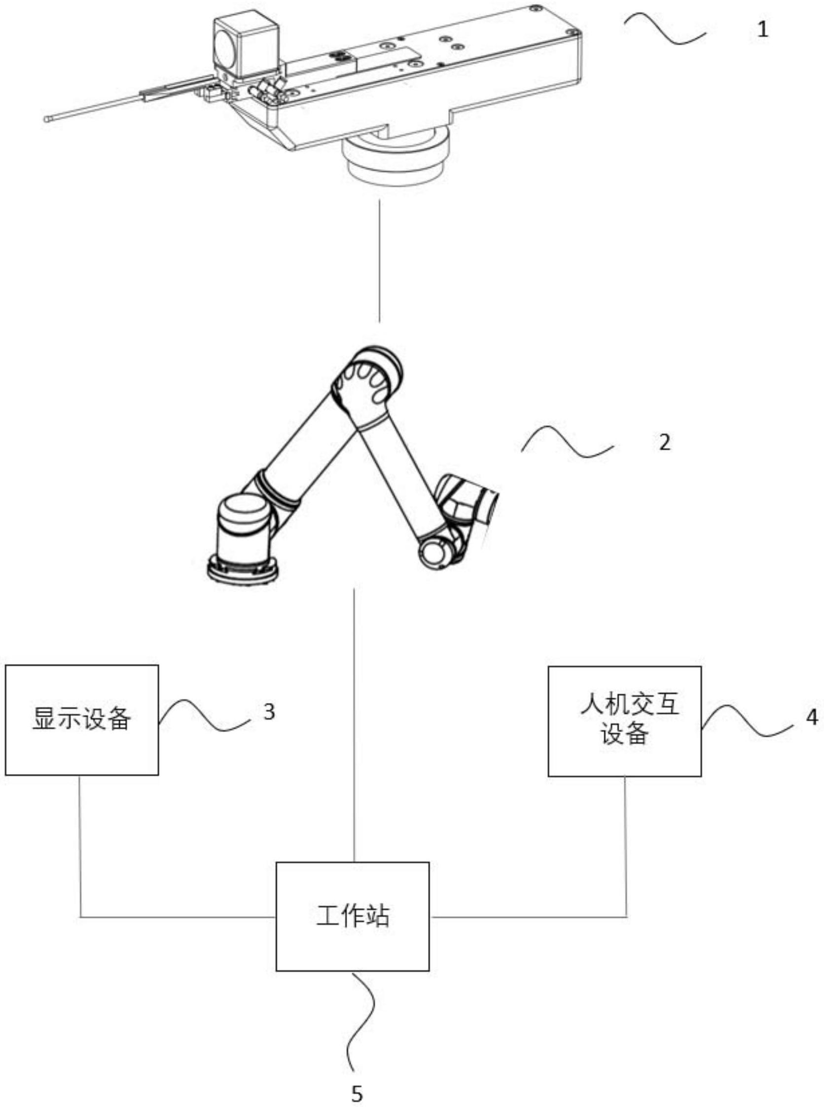 咽拭子采集机器人系椭执行端