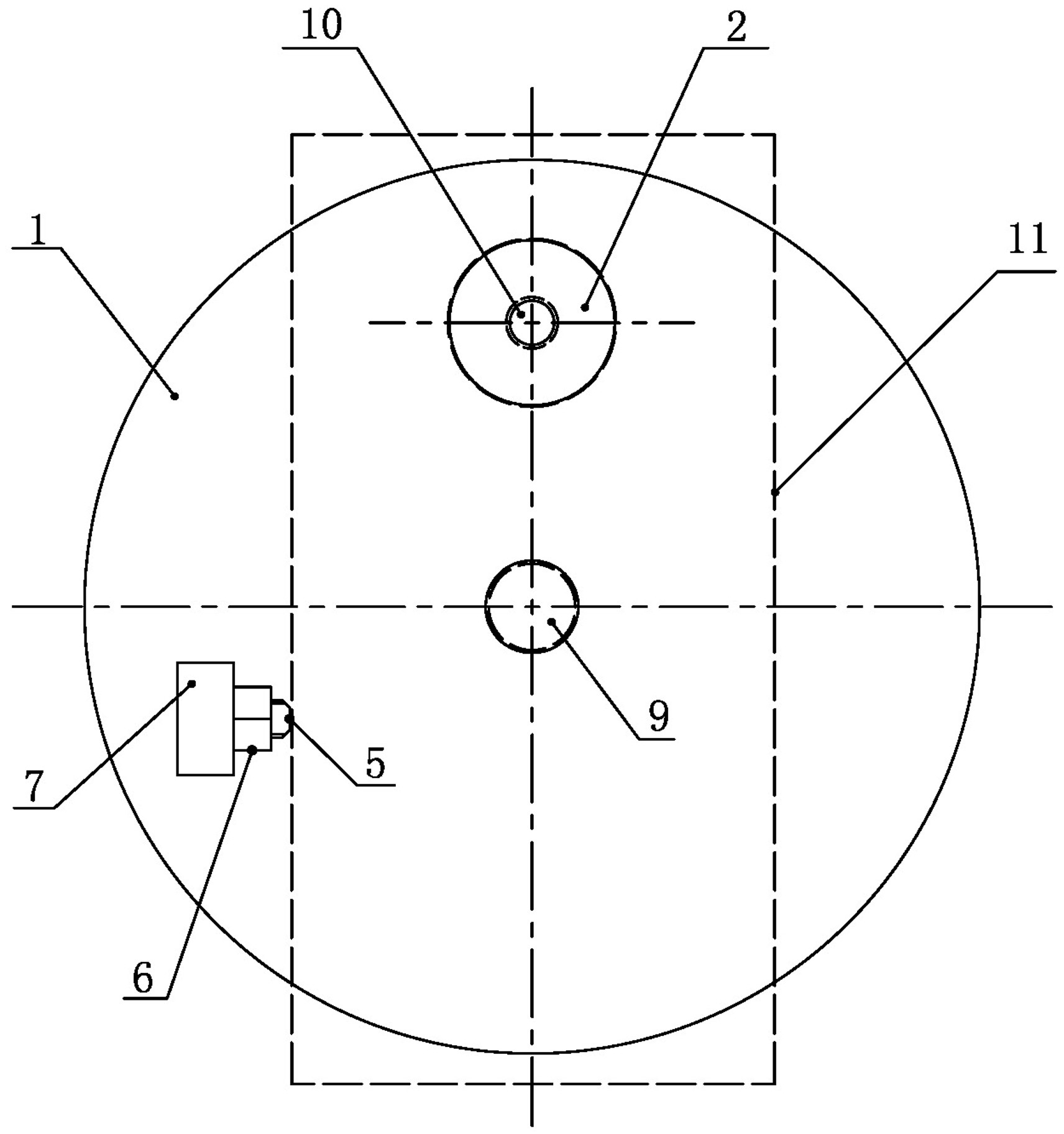 cn213531762u_齿轮箱体车加工夹具有效