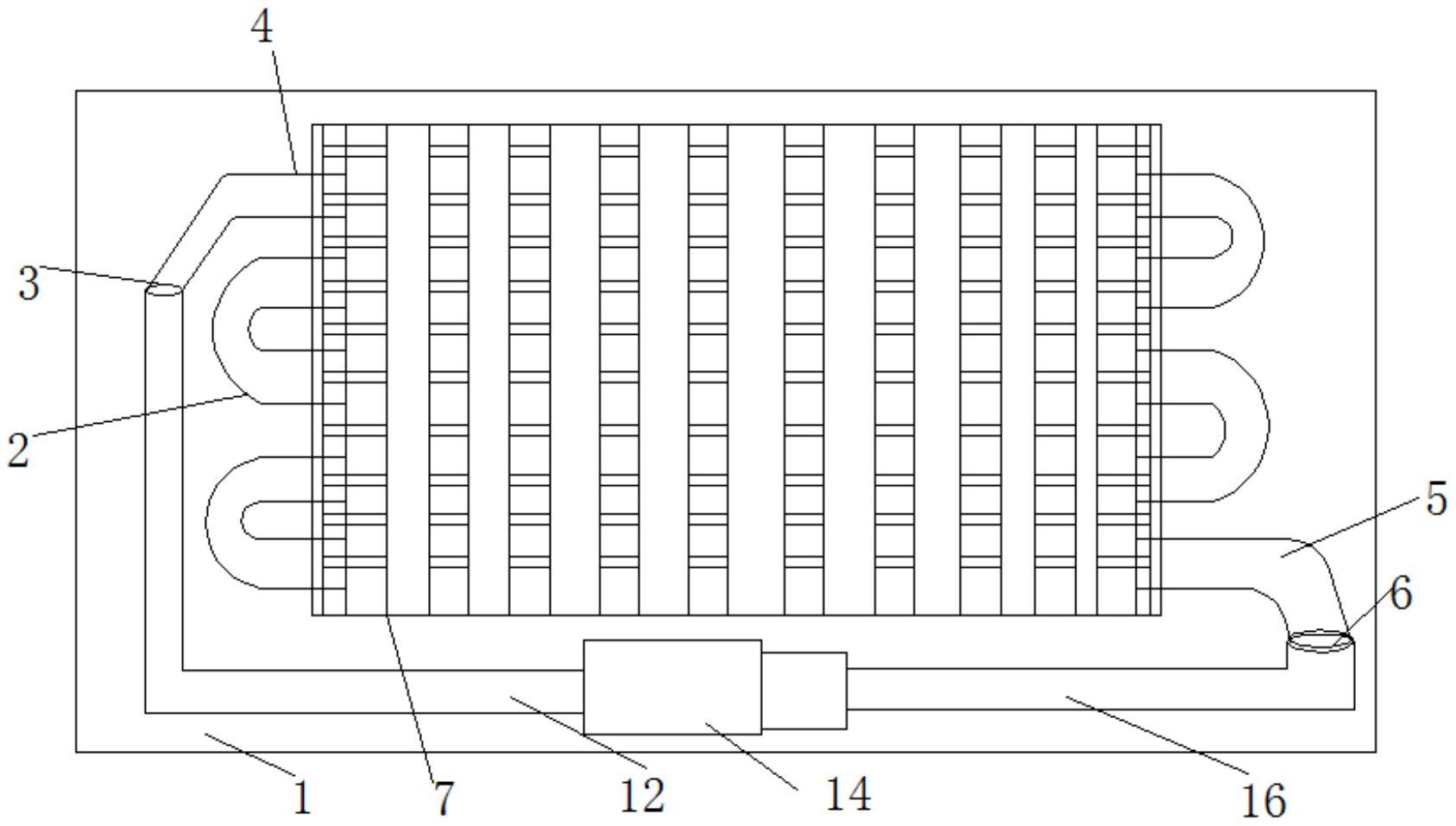 cn213578205u_一种用于制冰机的蒸发器有效