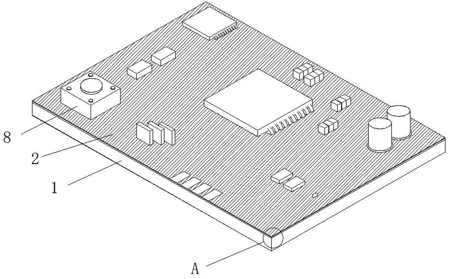 一种电子产品PCBA的防潮纳米涂层结构