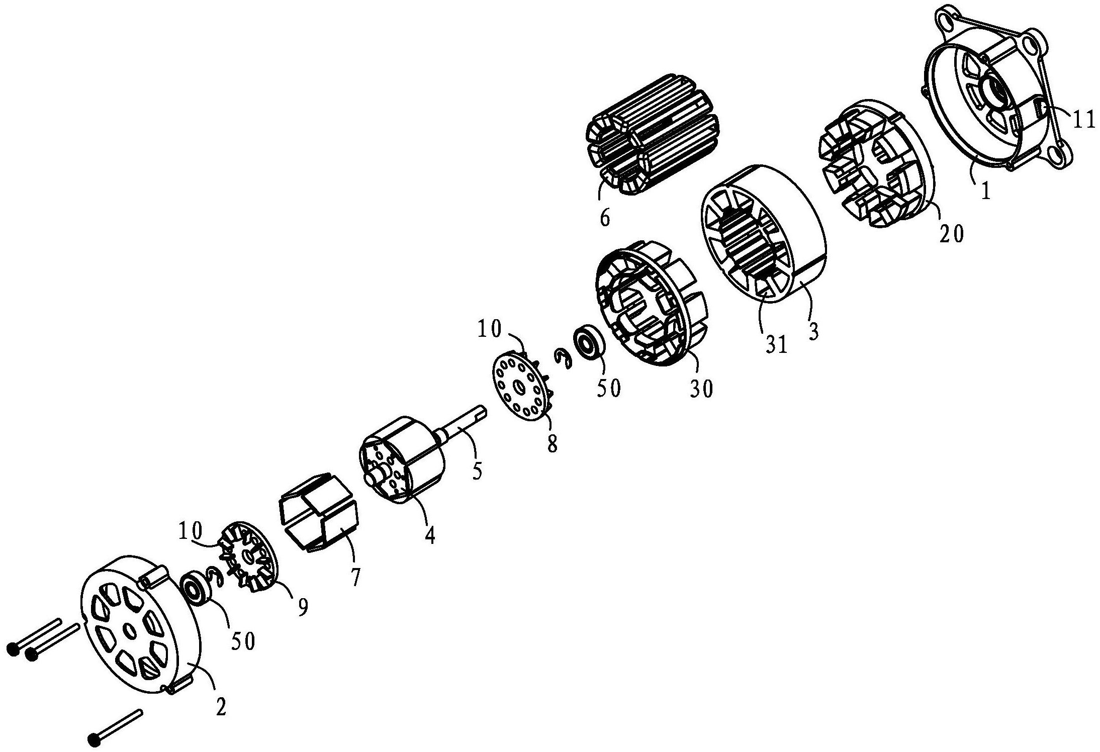 一种高转速小体积无刷电机专利_专利申请于2020-12-30_专利查询